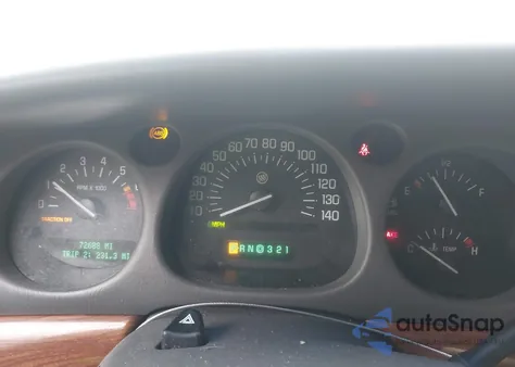 2003 Buick Lesabre Custom z USA, uszkodzony, nr VIN 1G4HP52K334191416